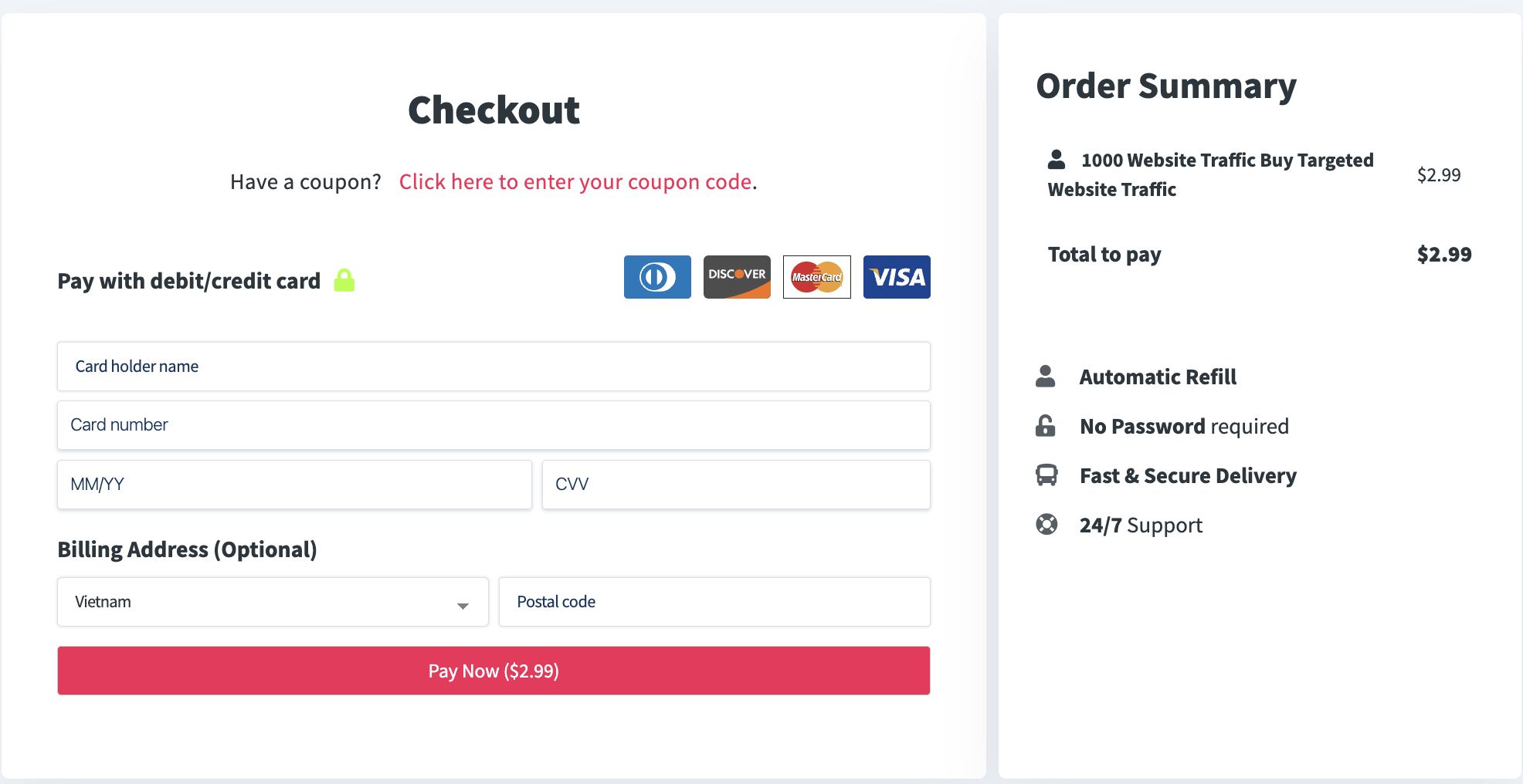UseViral Payment Options